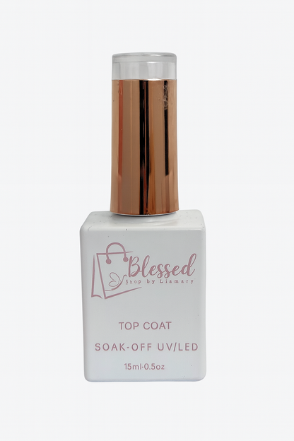 Top Coat Shiny 15ML Profesional – Ultra Brillo