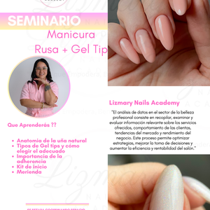Taller Manicura Rusa con Gel Tip